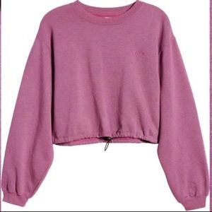 BDG Urban Outfitters Bubble Hem Sweat Top